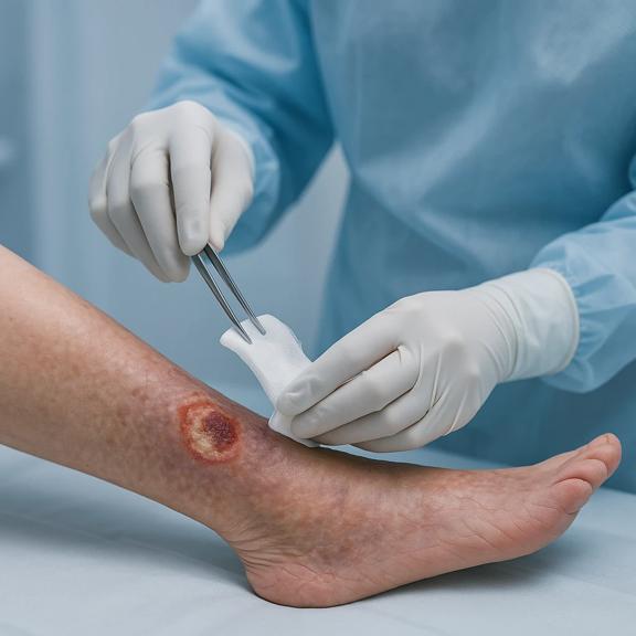 کلینیک زخم نیلمهر | درمان زخم بستر و زخم پای دیابتی در شهریار، اندیشه و فردیس 4 درمان زخم واریس