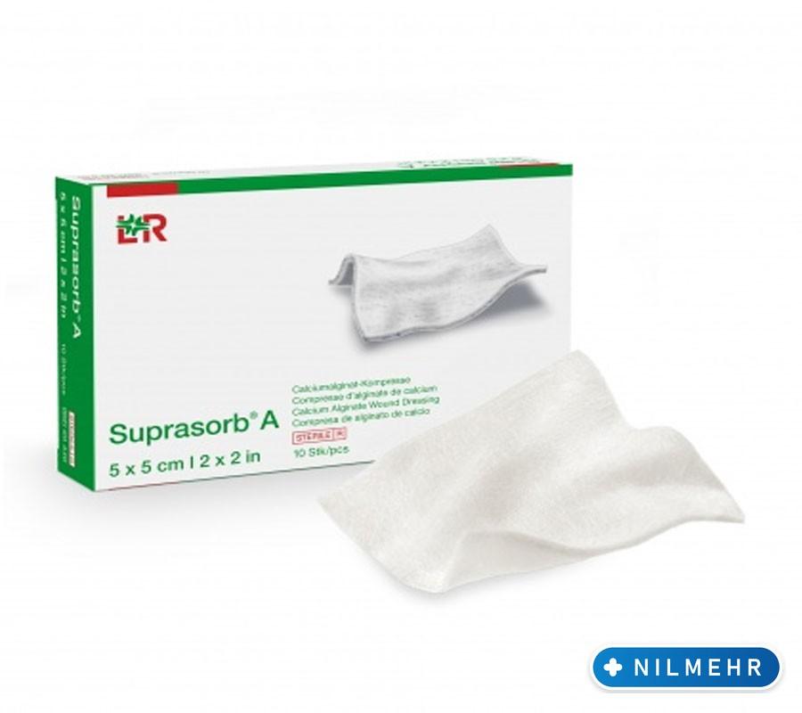 سوپرازورب آلژینات کلسیم لوهمن روشه | Suprasorb A Calcium Alginate 1 سوپرازورب آلژینات کلسیم لوهمن روشه | Suprasorb A Calcium Alginate