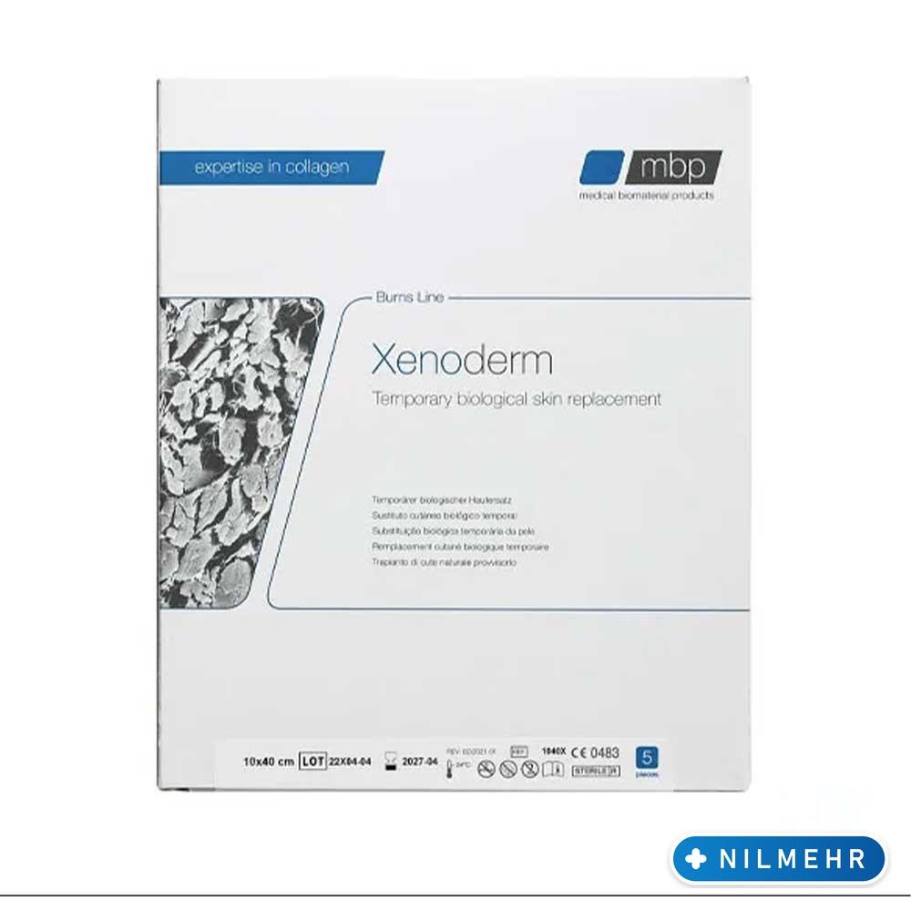 پانسمان بیولوژیک زنودرم | Xenoderm 1 پانسمان بیولوژیک زنودرم | Xenoderm