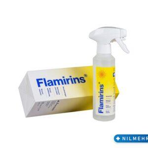 اسپری ضد عفونی کننده زخم فلامیرینز فلن هلث | FLAMIRINS