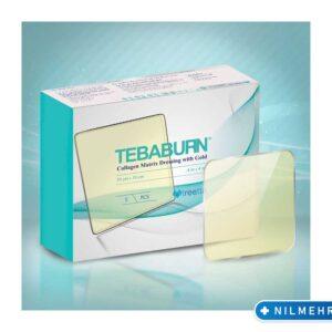 پانسمان کلاژن حاوی نانو ذرات طلا طبابرن تریتا | Tebaburn